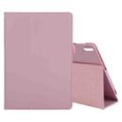 For Lenovo Tab 4 10 Plus (TB-X704) / Tab 4 10 (TB-X304) Litchi Texture Solid Color Horizontal Flip Leather Case with Holder & Pen Slot(Pink) - 1