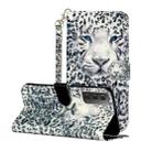 For Samsung Galaxy S21 5G 3D Pattern Horizontal Flip Leather Case with Holder & Card Slots & Wallet & Lanyard(Leopard) - 1