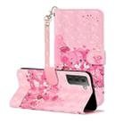 For Samsung Galaxy S21+ 5G 3D Pattern Horizontal Flip Leather Case with Holder & Card Slots & Wallet & Lanyard(Little Bear) - 1