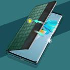For Huawei Mate 40 Pro Crocodile Texture Display Window Horizontal Flip Leather Case(Black) - 4