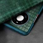 For Huawei Mate 40 Pro Crocodile Texture Display Window Horizontal Flip Leather Case(Black) - 6