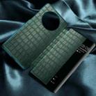 For Huawei Mate 40 Pro Crocodile Texture Display Window Horizontal Flip Leather Case(Black) - 7