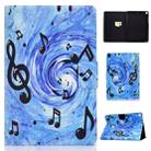 For iPad 10.2 2021 / 2020 / 2019 Colored Drawing Horizontal Flip Leather Case with Holder & Card Slots & Sleep / Wake-up Function(Sheet Music) - 1