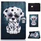 For iPad 10.2 2021 / 2020 / 2019 Colored Drawing Horizontal Flip Leather Case with Holder & Card Slots & Sleep / Wake-up Function(Speckled Dog) - 1