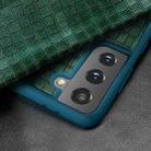 For Samsung Galaxy S21 5G Crocodile Texture Display Window Horizontal Flip Leather Case(Black) - 5