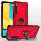 For LG Stylo 7 4G Shockproof TPU + PC Protective Case with 360 Degree Rotating Holder(Red) - 1