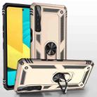 For LG Stylo 7 4G Shockproof TPU + PC Protective Case with 360 Degree Rotating Holder(Gold) - 1