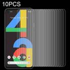 For Google Pixel 4a 10 PCS 0.26mm 9H 2.5D Tempered Glass Film - 1