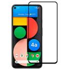 For Google Pixel 4a 5G Full Glue Full Cover Screen Protector Tempered Glass Film - 1