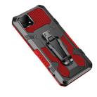 For OPPO Realme C21 / C20 Armor Warrior Shockproof PC + TPU Protective Case(Red) - 1