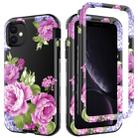 For iPhone 11 3 in 1 Water Stick Style Armor Full Coverage Shockproof Case(DK20) - 1