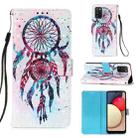 For Samsung Galaxy A02s(US Version) 3D Painting Horizontal Flip Leather Case with Holder & Card Slot & Wallet & Lanyard(Color Wind Chimes) - 1