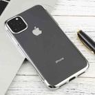For iPhone 11 Pro Max Three-section Electroplating TPU Anti-Drop And Waterproof Mobile Phone Protective Case(Silver) - 1