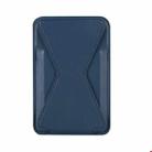 Magsafing Magnetic Folding Stand Leather Wallet Snap-On Card Holder Case Bag for iPhone 12 mini, iPhone 12, iPhone 12 Pro, iPhone 12 Pro Max(Dark Blue) - 2
