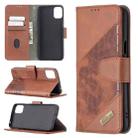 For LG K42 Matching Color Crocodile Texture Horizontal Flip PU Leather Case with Wallet & Holder & Card Slots(Brown) - 1