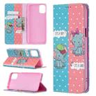 For LG K42 Colored Drawing Pattern Invisible Magnetic Horizontal Flip PU Leather Case with Holder & Card Slots & Wallet(Elephant) - 1