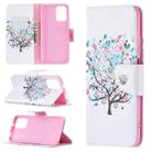 For Xiaomi Redmi Note 10 4G/Note 10s Colored Drawing Pattern Horizontal Flip Leather Case with Holder & Card Slots & Wallet(Tree) - 1