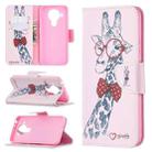 For Nokia 5.4 Colored Drawing Pattern Horizontal Flip Leather Case with Holder & Card Slots & Wallet(Deer) - 1