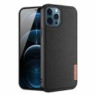 DUX DUCIS Fino Series PU + TPU Protective Case For iPhone 12 Pro (Black) - 1