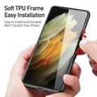 For Samsung Galaxy S21 Ultra 5G DUX DUCIS Fino Series PU + TPU Protective Case(Black) - 3
