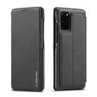 For Samsung Galaxy S20 FE LC.IMEEKE Hon Ancient Series Horizontal Flip Leather Case with Holder & Card Slot(Black) - 1