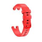 For Garmin Lily Silicone Watch Band(Red) - 1
