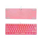 HXSJ V700 61 Keys RGB Lighting Gaming Wired Keyboard (Pink) - 2