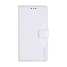 For Meizu 18 idewei Crazy Horse Texture Horizontal Flip Leather Case with Holder & Card Slots & Wallet(White) - 1