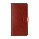 For Nokia C1 Plus idewei Crazy Horse Texture Horizontal Flip Leather Case with Holder & Card Slots & Wallet(Brown) - 1