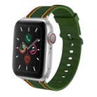 Silicone Replaceable Watch Band For Apple Watch Series 8&7 41mm / SE 2&6&SE&5&4 40mm / 3&2&1 38mm(16) - 1