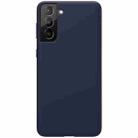 For Samsung Galaxy S21+ 5G NILLKIN Feeling Series Liquid Silicone Anti-fall Mobile Phone Protective Case(Blue) - 1