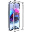 For Motorola Moto Edge S IMAK All-inclusive Shockproof Airbag TPU Case with Screen Protector(Transparent) - 1