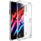 For Nubia Red Magic 6 / 6 Pro IMAK All-inclusive Shockproof Airbag TPU Case with Screen Protector(Transparent) - 1