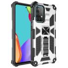 For Samsung Galaxy A32 5G Shockproof TPU + PC Magnetic Protective Case with Holder(Silver) - 1