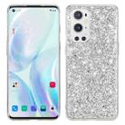 For OnePlus 9 Pro Glitter Powder Shockproof TPU Protective Case(Silver) - 1