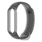 For Xiaomi Mi Band 6 (CA8856) Silicone Translucent Watch Band(Black) - 1