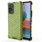For Xiaomi Redmi Note 10 Pro Shockproof Honeycomb PC + TPU Case(Green) - 1