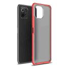 For Xiaomi Mi 11 Lite Four-corner Shockproof TPU + PC Protective Case(Red) - 1