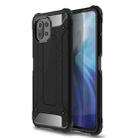 For Xiaomi Mi 11 Lite Magic Armor TPU + PC Combination Case(Black) - 1