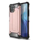 For Xiaomi Mi 11 Lite Magic Armor TPU + PC Combination Case(Rose Gold) - 1