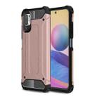 For Xiaomi Redmi Note 10 5G Magic Armor TPU + PC Combination Case(Rose Gold) - 1