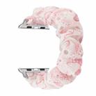 Fabric Hair Ring Watch Band For Apple Watch Series 8&7 41mm / SE 2&6&SE&5&4 40mm / 3&2&1 38mm(4) - 1