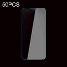 For Doogee S59 50 PCS 0.26mm 9H 2.5D Tempered Glass Film - 1