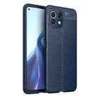 For Xiaomi Mi 11 Lite Litchi Texture TPU Shockproof Case(Blue) - 1