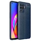 For OPPO F19 Pro Litchi Texture TPU Shockproof Case(Blue) - 1