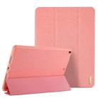 For iPad Air 10.5 (2019) / iPad Pro 10.5 DUX DUCIS Domo Series Horizontal Flip Magnetic PU Leather Case with 3-folding Holder & Pen Slot(Pink) - 2