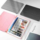 For iPad Air 10.5 (2019) / iPad Pro 10.5 DUX DUCIS Domo Series Horizontal Flip Magnetic PU Leather Case with 3-folding Holder & Pen Slot(Pink) - 5