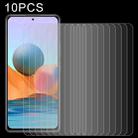 For Xiaomi Redmi Note 10 Pro / Note 10 Pro india 10 PCS 0.26mm 9H 2.5D Tempered Glass Film - 1