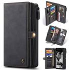 For Samsung Galaxy A72 5G / 4G CaseMe 018 Detachable Multi-functional Horizontal Flip Leather Case with Card Slot & Holder & Zipper Wallet & Photo Frame(Black) - 1