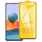 For Xiaomi Redmi Note 10 Pro Max 9D Full Glue Full Screen Tempered Glass Film - 1